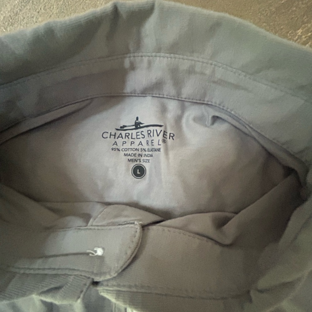 Gray Men’s Golf Polo